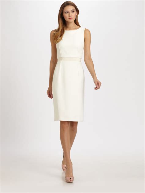 white dress dior|christian Dior white dress.